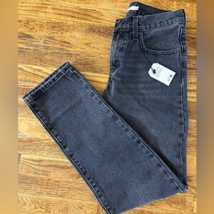 Levi's Woman’s Middy Straight Black/Gray Jeans
